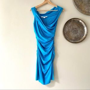 DVF Brilliant Blue Dress